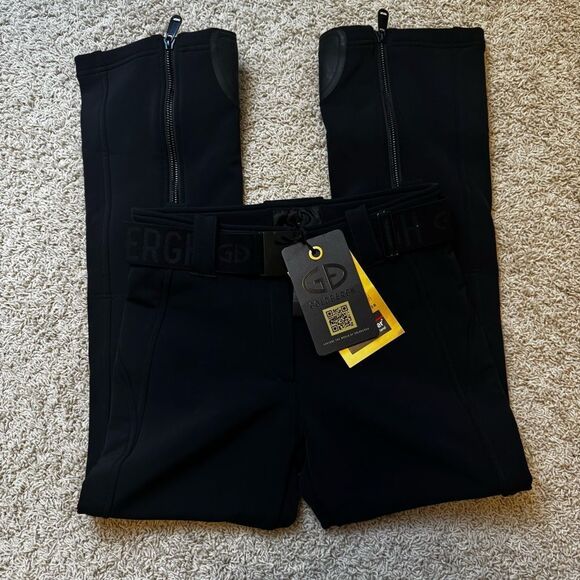 Goldbergh Pippa Ski Pants Waterproof Black NWT US 10 Snow Pants - Picture 2 of 8